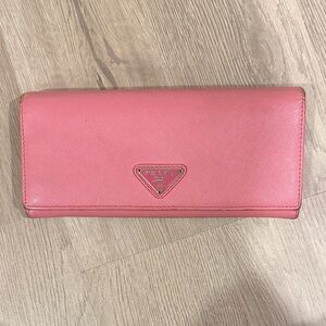 Prada Saffiano Long Wallet